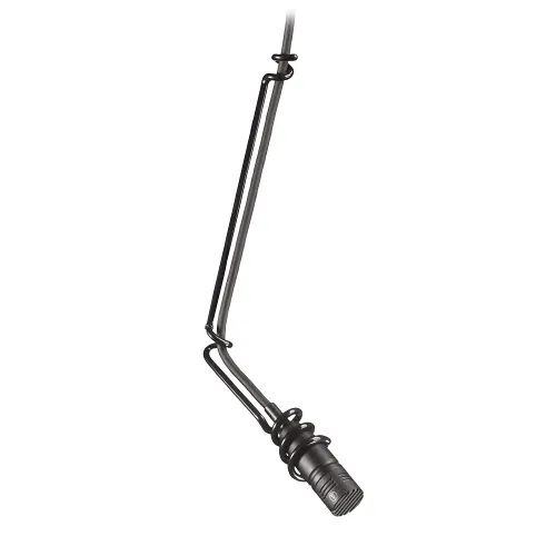 Audio-Technica U853PM Condenser Hanging Microphone, Plate Mount Power Module, Cardioid Polar Pattern