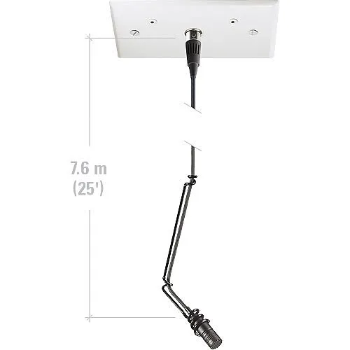 Audio-Technica U853R Condenser Hanging Microphone