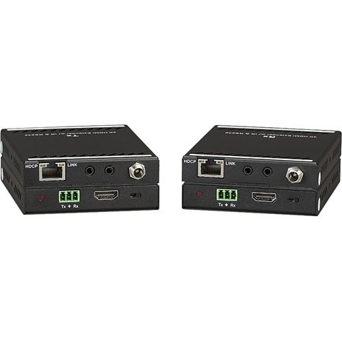 Kanex EXT-HDBT70C 4K/30 HDMI Extender Over HDBaseT, Video Extender Transmitter/Receiver, Black