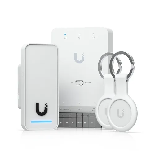 Ubiquiti UA-G3-SK G3 Starter Kit with Door Hub Mini, G3 Reader, and Pocket Keyfobs for Secure UniFi Access Control