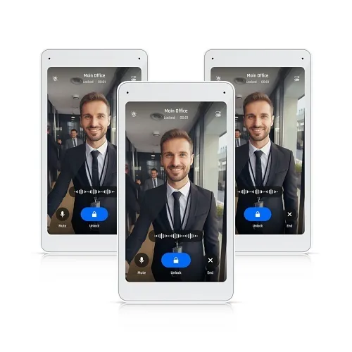 Ubiquiti UA-INTERCOM-VIEWER 5" Indoor Touchscreen Display for UniFi Intercom Monitoring and Mobile Unlock, 3-Pack
