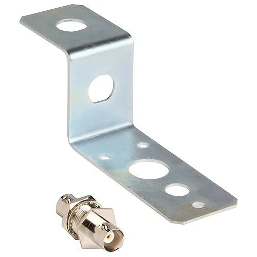 Shure UA505 Antenna Mounting Bracket Kit with Bulkhead Adapter and Bulkhead Adapter Nut