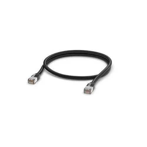 Ubiquiti UACC-CABLE-OUTDOOR-PATCH-1M-BK Outdoor Patch Shielded Cable, 1m, Black