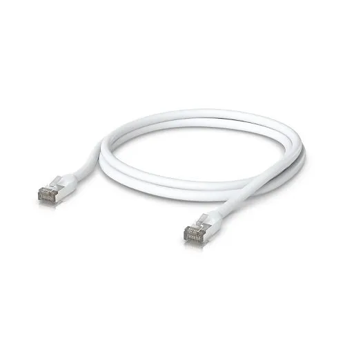 Ubiquiti UACC-CABLE-OUTDOOR-PATCH-2M-W Outdoor Patch Shielded Cable, 2m, White