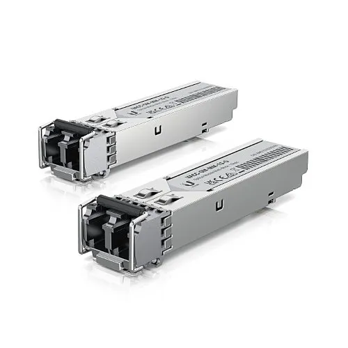 Ubiquiti UACC-OM-MM-1G-D-2 Multi-Mode Optical Module, 1 Gbps, 2-Pack