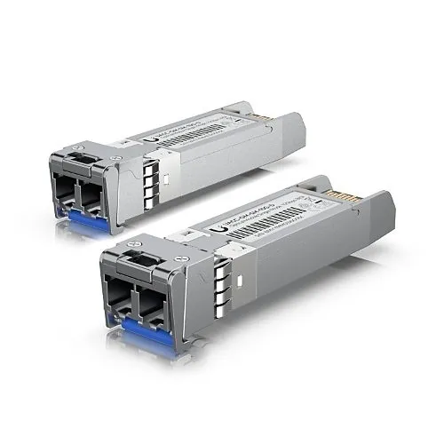 Ubiquiti UACC-OM-SM-10G-D-2 10 Gbps Multi-Mode Optical Module, Up to 300m, 2-Pack
