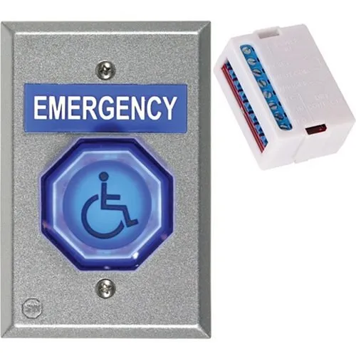 STI UB-2-LTUL 2" Universal Momentary Button Kit with Latching Timer and over 300 Message Combinations