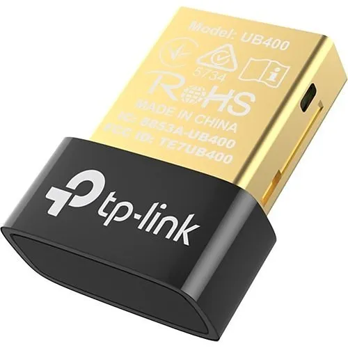 TP-Link UB400 Bluetooth 4.0 Bluetooth Adapter for Desktop Computer/Notebook