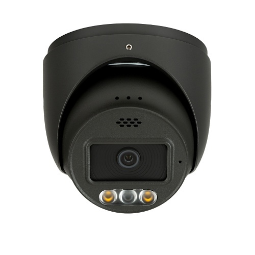 Luma LUM-820-IP-TFHB 820 Series 8MP Turret IP Outdoor Camera, 2.8mm Fixed Lens, WDR 120 dB, IP67, Black