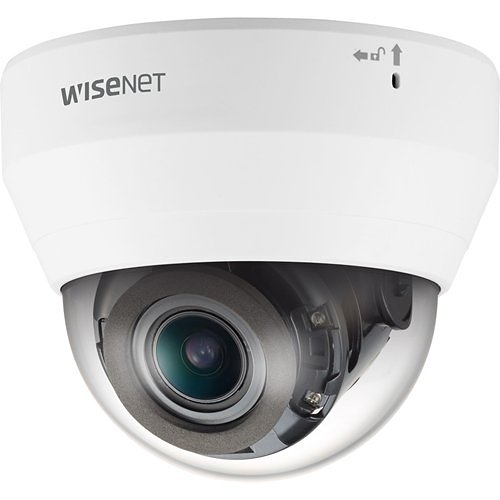 Hanwha QND-6082R Wisenet Q-Series 2MP IR Vandal Dome Camera, 3.2-10mm Varifocal Lens