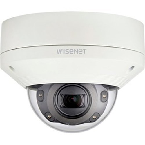 Hanwha XNV-6080R WiseNet X-Series 2MP IR Outdoor Vandal Dome Camera, 2.8-12mm Varifocal Lens