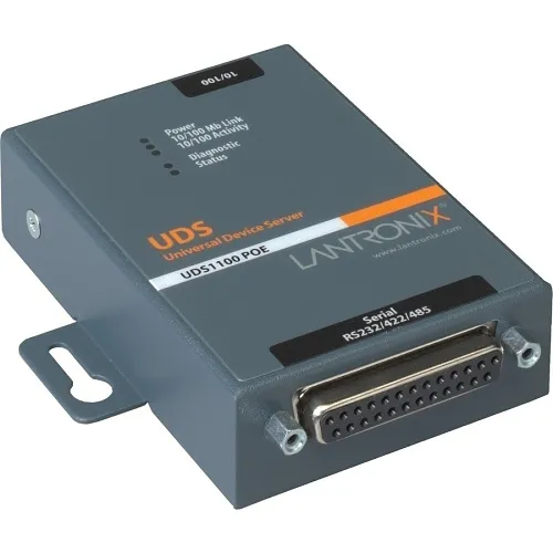 Lantronix UD11000P0-01 Device Server, PoE, Single Port