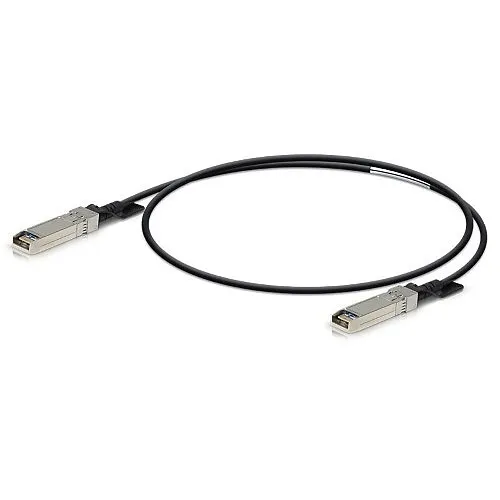 Ubiquiti UDC-1 Direct Attach Copper Cable, 10 Gbps, 1m, Black