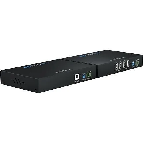 Blustream UEX100E-KIT USB 2.0 HDBaseT Extender Set, 100m