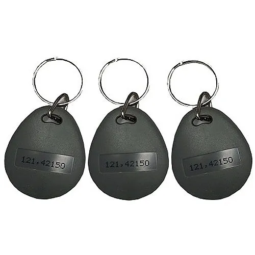 Pach & Co UFOB 26-Bit Passive Wiegand Key Fob, 1-2" Read Range, 10-Pack