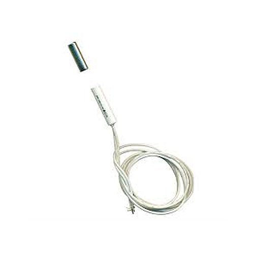 AI NEXT DC1611WGW 1" Wide Gap Press Fit Magnetic Contact with Wire Leads, Closed Loop, 1/4", White