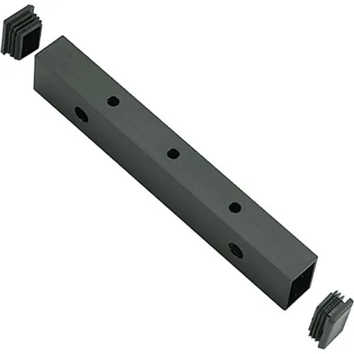 Securitron UHB-BK-8 Magnalock Universal Header Bracket for Magnalock, Black