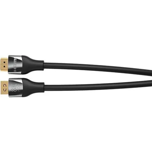 Vanco UHD8K01 Certified Ultra High Speed 8K 48Gbps HDMI Cable - 1 Foot