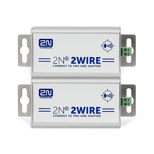 2N 01404-001 2Wire Converter Units, 2-Pack, Ethernet Including PoE over 2-Wires