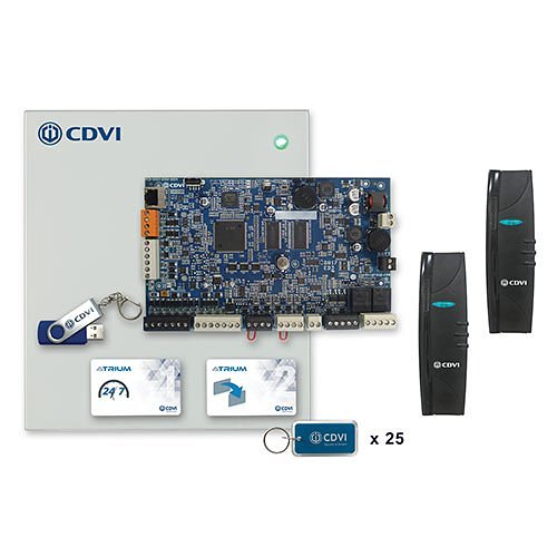 CDVI A22K1 Atrium KRYPTO 2-Door High Security Door Access Control System
