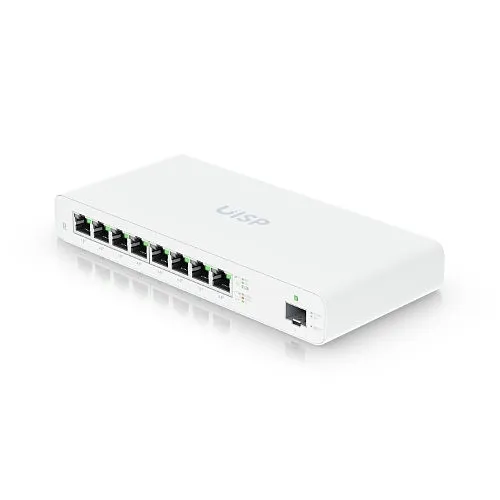 Ubiquiti UISP-R 8-Port UISP Router, Gigabit PoE
