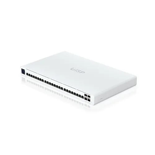 Ubiquiti UISP-S-PRO 24-Port UISP Switch Pro, 220W, PoE, White
