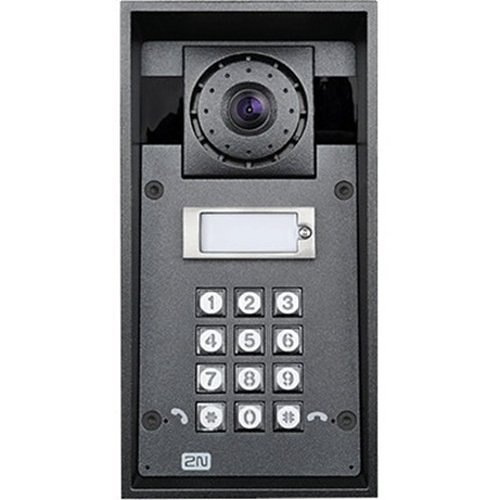 2N 01338-001 IP force 1-Button, Keypad, Durable IP Intercom