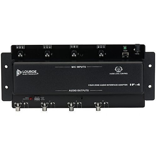 Louroe LE-288 Zone Audio Interface Adapter for Louroe Microphone and NVR, IP Camera, Encoder or Recorder.