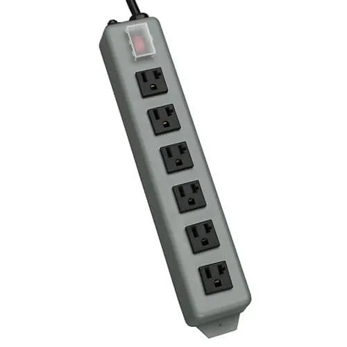 Eaton Tripp Lite UL620-15 Waber Industrial Power Bar, Outlets, 15' Cord 5-20P Plug