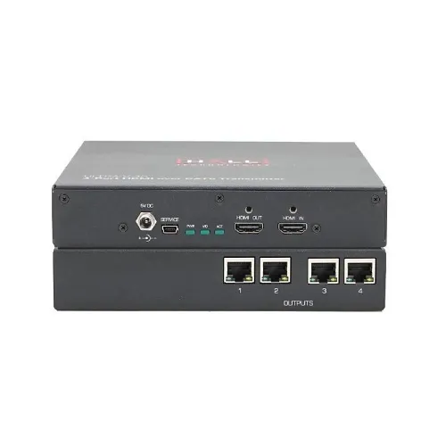Hall ULTRA-V-4S 4K UHD HDMI Splitter/Extender, 1-Channel
