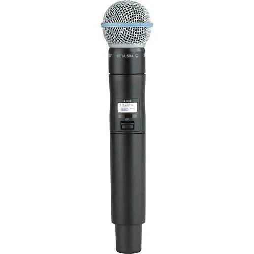 Shure ULXD2/B58=-J50A Digital Handheld Transmitter with Beta 58A Capsule