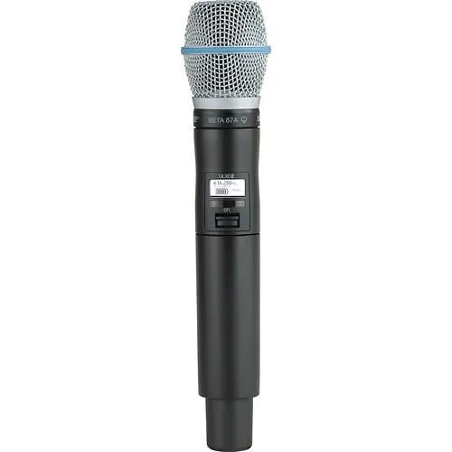 Shure ULXD2/B87A=-J50A Handheld Transmitter with BETA 87A Microphone