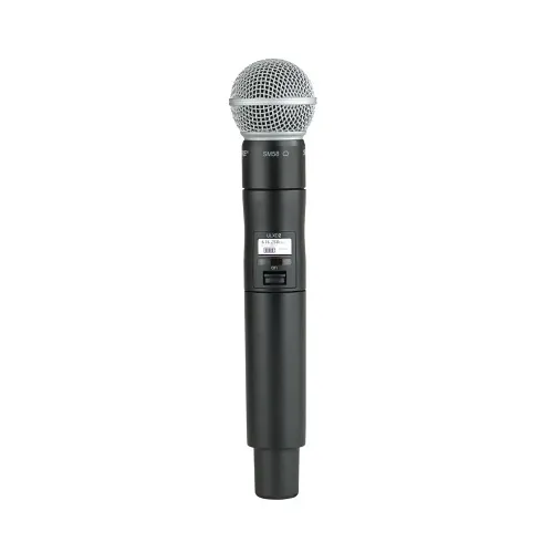 Shure ULXD2/SM58=-G57 ULX-D Digital Handheld Transmitter with SM58 Cardioid Dynamic Capsule, G57 Band