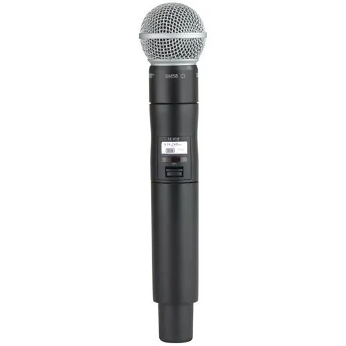 Shure ULXD2/SM58=-J50A Digital Handheld Transmitter with SM58 Capsule, Frequency Band Version J50A