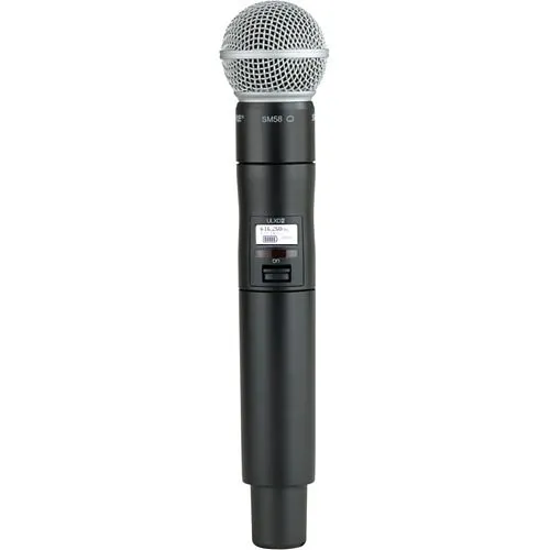 Shure ULXD2/SM58=-G50 Digital Handheld Transmitter with SM58 Capsule, Frequency Band Version G50 (470-534 MHz)