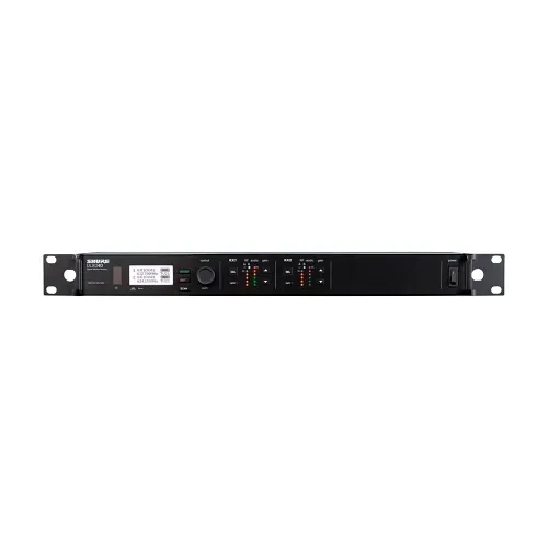 Shure ULXD4D=-G57 2-Channel Digital Wireless Receiver, 470-608 MHz