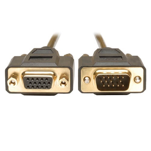 Tripp Lite P510-010 VGA Monitor Extension Cable, 640x480, HD15 Male / Female, 10' (3.05m)