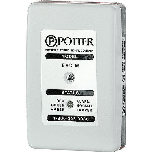 Potter EVD-2 Electronic Vibration Detector System with Remote Pickup