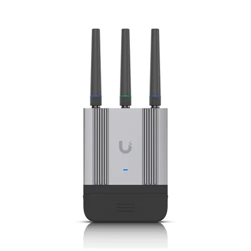Ubiquiti UMR-INDUSTRIAL Rugged LTE Cat 4 Mobile Router with PoE, GPS, VPN, IP66, WiFi 4, Multi-Mount for IoT & Outdoor Deployments