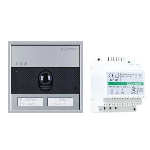 Comelit UMV2S 2-Wire and 2-Button Ultra Video Surface Kit