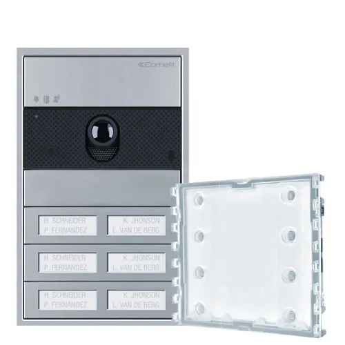 Comelit UMV6S-IP 6-Button Ultra Video Surface Kit, VIP