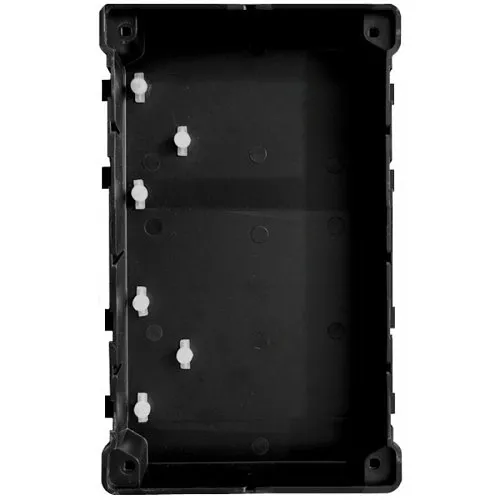 Alpha UPG2 2-Module/1 Wide Flush Back Box, Plastic Housing, Requires MT2 Series Frame