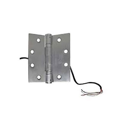 RCI 95229 Electrified Hinge, 4-1/2" x 4-1/2", Includes 6-Conductors