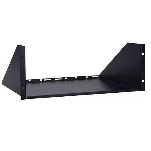 Lowell US-214 US Series Rack Utility Shelf with Solid Base
