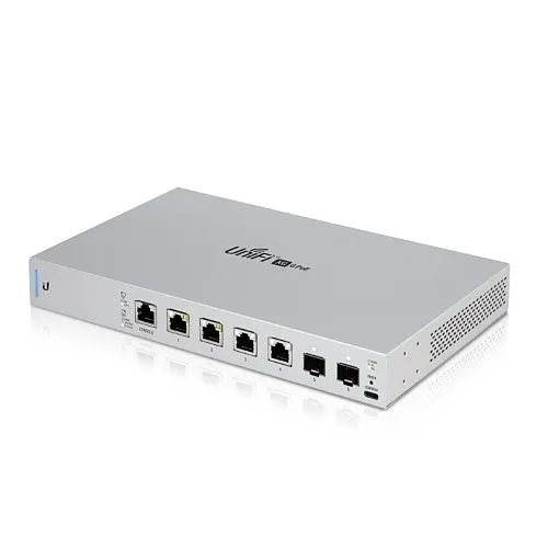 Ubiquiti US-XG-6POE XG 6 PoE Layer 3 Switch with GbE PoE++ and SFP+ Ports, Gray