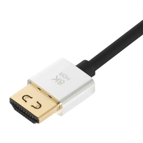 Vanco US8KCP03-30 3' 8K Ultra High Speed HDMI Slim Certified Cables with Ethernet Contractor Box, 30-Piece