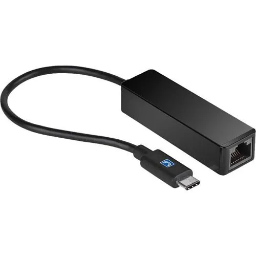 Comprehensive USB31-RJ45 USB-C to Gigabit Network Converter Dongle Adapter, Black