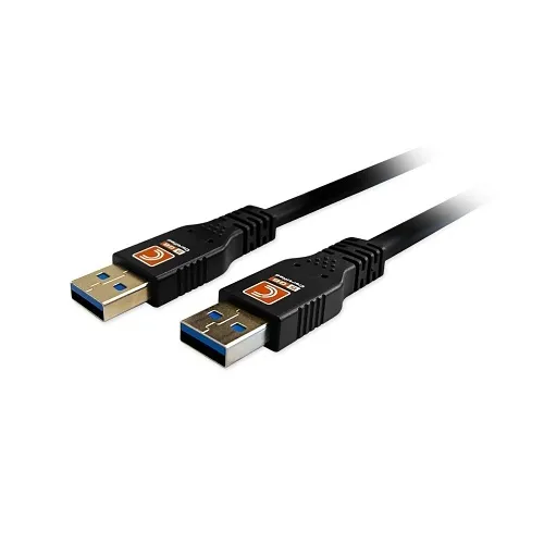 Comprehensive USB5G-AA-15PROBLK Pro AV/IT Integrator Series Certified Ultra-Flexible USB 3.0 (3.2 Gen1) 5G USB-A Male to USB-A Male Cable, 15', Black