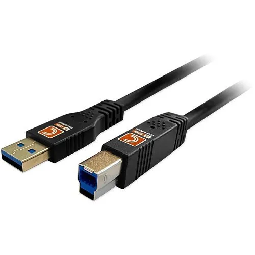 Comprehensive USB5G-AB-10PROBLK Pro AV/IT Integrator Series Ultra-Flexible USB 3.0 5G Male to Male Cable, 10'