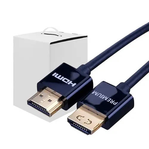 Vanco USCP03-30 3' Ultra Slim Certified Premium High Speed HDMI Cables with Ethernet Contractor Box, 30-Piece